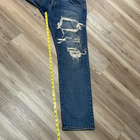 Joe’s Jeans Brixton Straight + Narrow Ripped Distressed Button Fly Mens size 38 - Picture 10 of 14